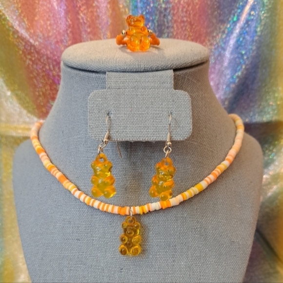🐻🧡jewelry set🧡🐻 - Picture 2 of 8